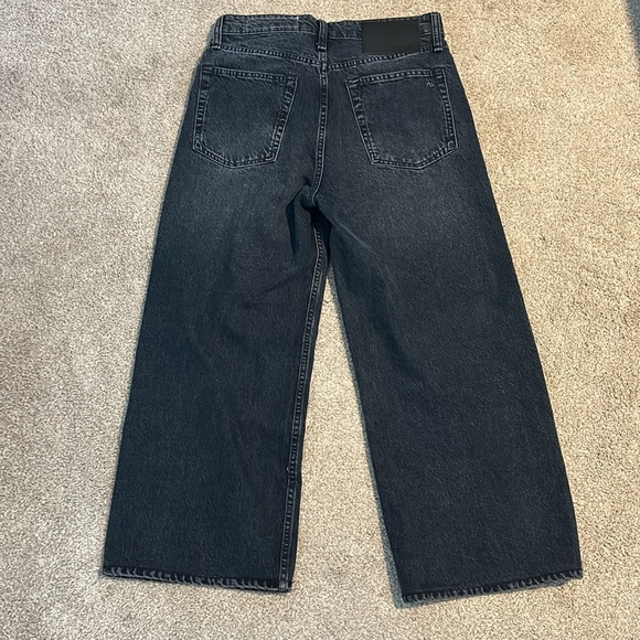 Rag & Bone Andi High-Rise Ankle Wide Leg Denim Jeans Size 27 - Picture 11 of 16